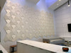 Richmond Bowtie 3D Leather Wall Panel Padded Geometric