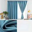 Keld Full Blackout Curtain Velcro Punch Free Sun Shield