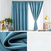Keld Full Blackout Curtain Velcro Punch Free Sun Shield
