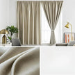 Keld Full Blackout Curtain Velcro Punch Free Sun Shield