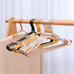 Bibury Metal Coat Hangers Set of 10 Non Slip