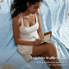 Broadway Cotton Waffle Blanket Lightweight Breathable Throw