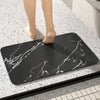 Filey Quick Dry Diatom Bath Mat Non-Slip Marble Effect