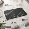 Filey Quick Dry Diatom Bath Mat Non-Slip Marble Effect