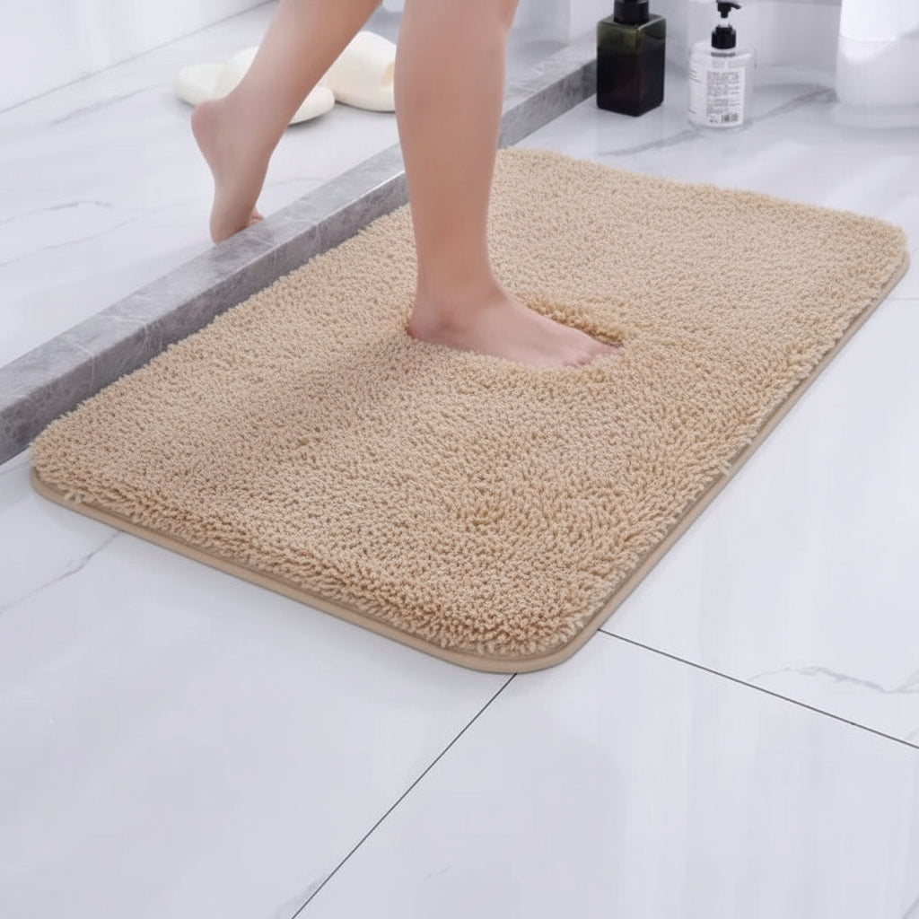 Dufton Plush Microfibre Bath Rug Non-Slip Absorbent