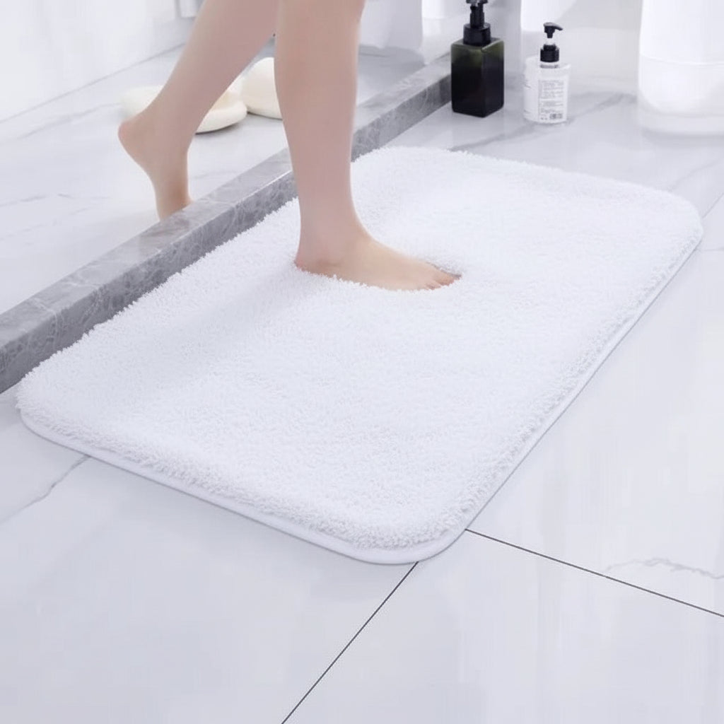 Dufton Plush Microfibre Bath Rug Non-Slip Absorbent