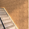 Richmond Bowtie 3D Leather Wall Panel Padded Geometric