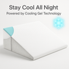Bedale Inclined Wedge Pillow Cooling Gel Memory Foam