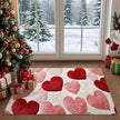 Hornsea Heart Pattern Door Mat Non-Slip Washable