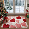 Hornsea Heart Pattern Door Mat Non-Slip Washable