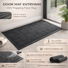 Brampton Low Profile Door Mat Dirt Trapping Indoor Outdoor