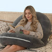 Wensley Adjustable Reading Pillow Folding U Shape Design