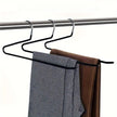 Mousehole Z Shaped Trouser Hangers Set of 10 Non Slip