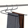 Mousehole Z Shaped Trouser Hangers Set of 10 Non Slip