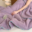 Hambledon Double Thick Faux Lamb Plush Throw Blanket