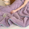 Hambledon Double Thick Faux Lamb Plush Throw Blanket