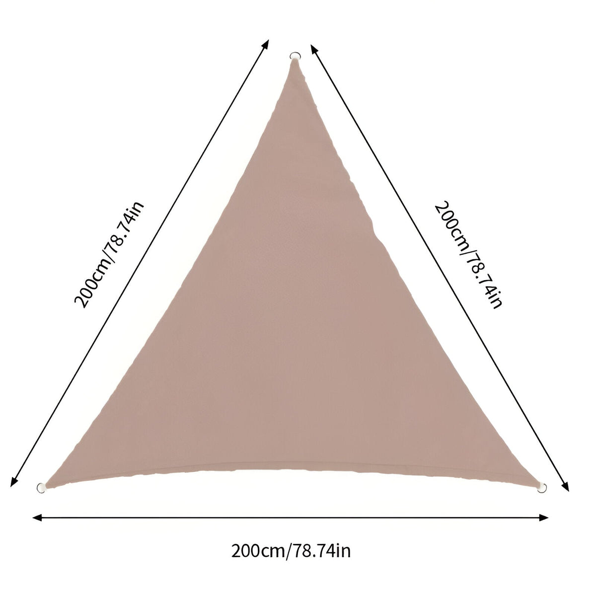 TriBlocker Triangle Shade Sail Waterproof UV Block