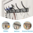Ravenglass Over Door Hook Rack 5 Hooks Towel and Coat Rack