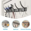 Ravenglass Over Door Hook Rack 5 Hooks Towel and Coat Rack