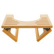 Aldeburgh Bamboo Folding Toilet Stool Non Slip Footstool