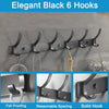 Ravenglass Over Door Hook Rack 5 Hooks Towel and Coat Rack