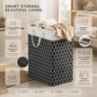 Lauva 75L Foldable Laundry Basket Waterproof Fabric