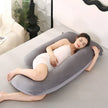 Ambleside U Shaped Pregnancy Pillow Full Body Cushion Grey