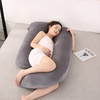Ambleside U Shaped Pregnancy Pillow Full Body Cushion Grey
