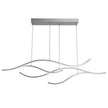 Buxton Wave LED Pendant Light Dimmable Metal Linear