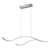 Buxton Wave LED Pendant Light Dimmable Metal Linear