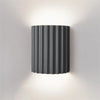 Ripon Resin Wall Lamp Ribbed Nordic Indoor Wall Light