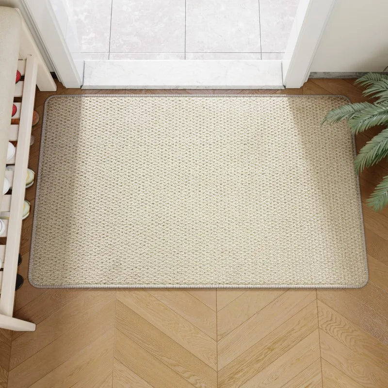 Rydal Faux Jute Door Mat Non-Slip Backing for Entryways