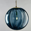 Middleham Glass Globe Pendant Light Hand Blown Nordic Style
