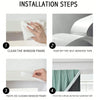 Keld Full Blackout Curtain Velcro Punch Free Sun Shield