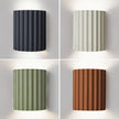 Ripon Resin Wall Lamp Ribbed Nordic Indoor Wall Light