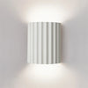 Ripon Resin Wall Lamp Ribbed Nordic Indoor Wall Light