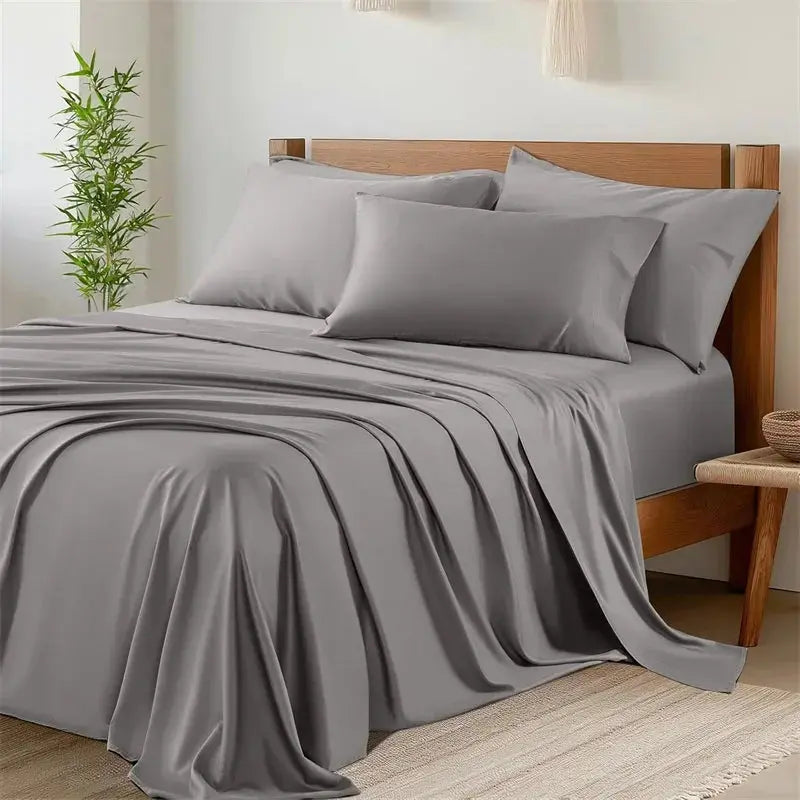 Winchcombe Bamboo Sheet Set 4 Piece Silky Deep Pocket