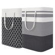Lauva 75L Foldable Laundry Basket Waterproof Fabric