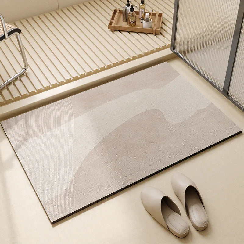 Marlow Quick Dry Bath Mat Super Absorbent Non-Slip Base