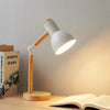 Elmsley Wooden Desk Lamp Adjustable Head Nordic Style