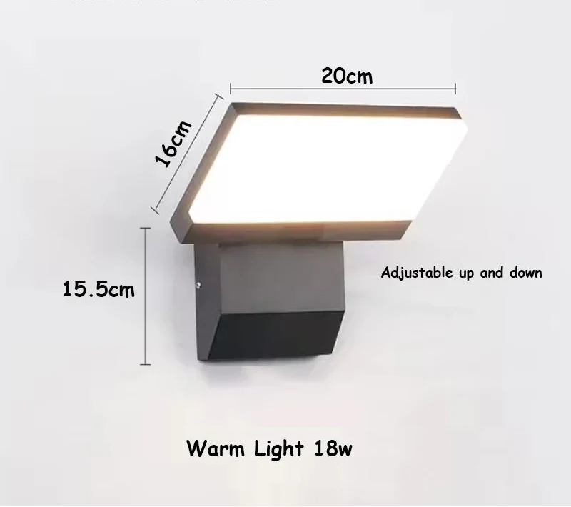 Loxley Foldable Outdoor Wall Light IP65 LED Motion Sensor