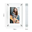 ClearFrame Acrylic Digital Photo Frame 5 Inch Rechargeable