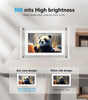 ClearFrame Acrylic Digital Photo Frame 5 Inch Rechargeable