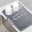 Southwold Silicone Dish Drying Mat Countertop Drain Pad
