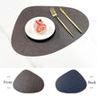NordicDrop Double Sided Faux Leather Placemats Non-Slip