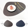 NordicDrop Double Sided Faux Leather Placemats Non-Slip