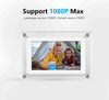 ClearFrame Acrylic Digital Photo Frame 5 Inch Rechargeable