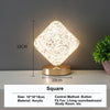 Stellora 3D Crystal LED Night Light Touch Dimming Lamp