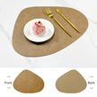 NordicDrop Double Sided Faux Leather Placemats Non-Slip