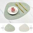 NordicDrop Double Sided Faux Leather Placemats Non-Slip
